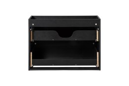 Szafka pod umywalkę 80cm 2 szuflady Nova Black