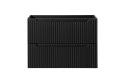 Szafka pod umywalkę 80cm 2 szuflady Nova Black
