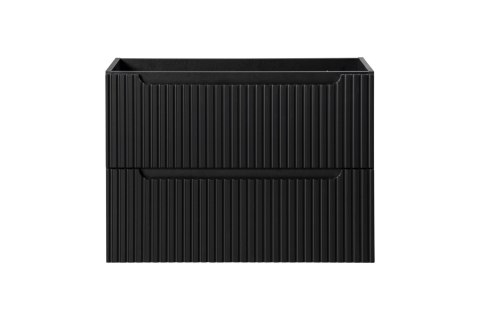 Szafka pod umywalkę 80cm 2 szuflady Nova Black