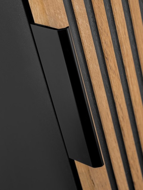 Szafka wysoka XILO BLACK 1 drzwi