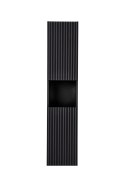 Szafka wysoka 2 drzwi Nova Black