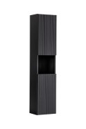 Szafka wysoka 2 drzwi Nova Black