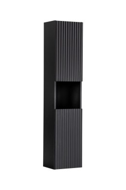Szafka wysoka 2 drzwi Nova Black