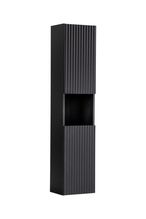 Szafka wysoka 2 drzwi Nova Black