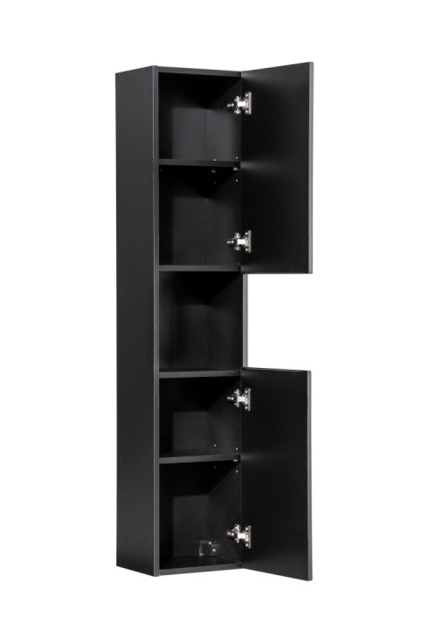 Szafka wysoka 2 drzwi Nova Black