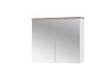 Szafka z lustrem 80 cm BALI WHITE
