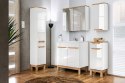 Szafka z lustrem 80 cm BALI WHITE