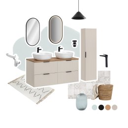 Zestaw meblowy 60cm z blatem