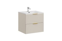 Zestaw meblowy Adel Cashmere, 60cm z umywalką meblową SKY