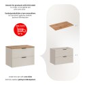 Zestaw meblowy 80cm z blatem Adel Cashmere