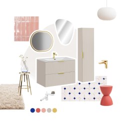 Zestaw meblowy 80cm z blatem