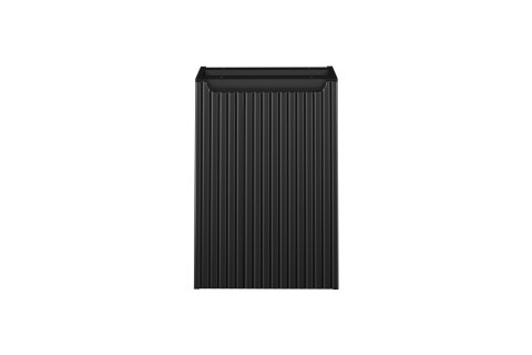 Szafka pod blat 40cm z koszem na pranie Nova Black