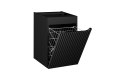 Szafka pod blat 40cm z koszem na pranie Nova Black