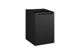 Szafka pod blat 40cm z koszem na pranie Nova Black