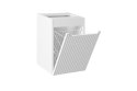 Szafka pod blat 40cm z koszem na pranie, Nova White