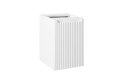 Szafka pod blat 40cm z koszem na pranie, Nova White