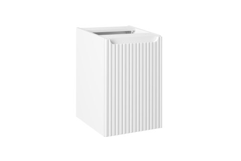 Szafka pod blat 40cm z koszem na pranie, Nova White