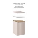 Szafka pod blat 40cm z koszem na pranie, Nova Cashmere