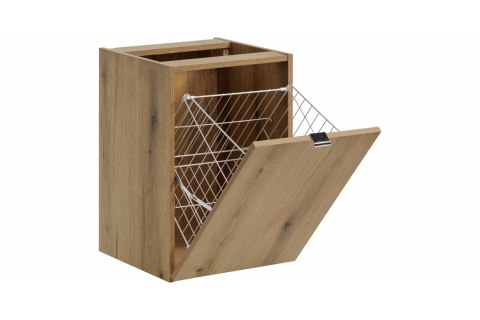 Szafka pod blat 40cm z koszem na pranie, Nova Oak