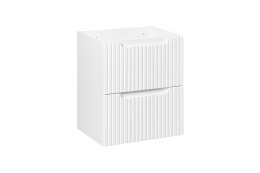 Szafka pod umywalkę 50cm 2 szuflady, Nova White