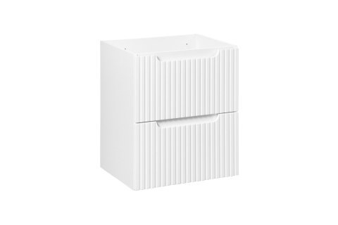 Szafka pod umywalkę 50cm 2 szuflady, Nova White