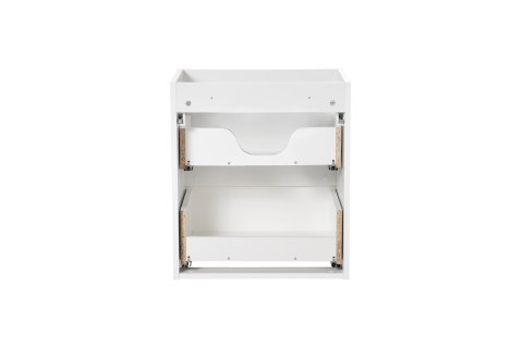 Szafka pod umywalkę 50cm 2 szuflady, Nova White