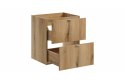 Szafka pod umywalkę 50cm 2 szuflady, Nova Oak