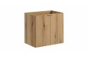 Szafka pod umywalkę 60cm 2 drzwi, Nova Oak