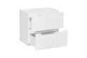 Szafka pod umywalkę 60cm 2 szuflady, Nova White