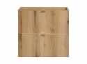 Szafka pod umywalkę 60cm 2 szuflady, Nova Oak
