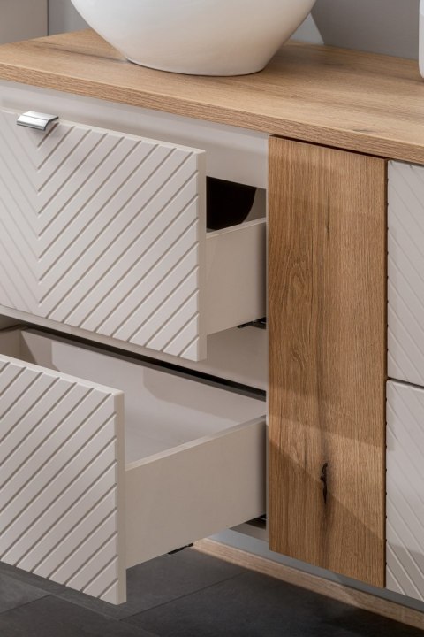 Szafka pod umywalkę VIVA CASHMERE 60cm 2 szuflady