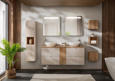 Szafka pod umywalkę VIVA CASHMERE 60cm 2 szuflady