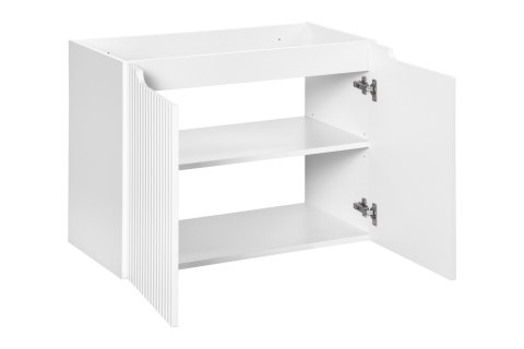 Szafka pod umywalkę 80cm 2 drzwi, Nova White