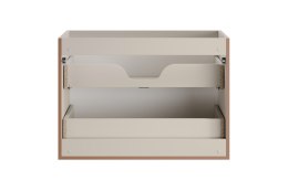 Szafka pod umywalkę 80cm 2 szuflady Bella Cashmere