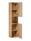 Szafka wysoka 2 drzwi, Nova Oak