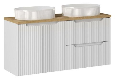 Zestaw meblowy 120cm z umywalkami nablatowymi