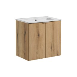 Zestaw meblowy Nova Oak, 60cm z umywalką meblową Dance