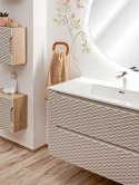 Szafka pod umywalkę 120cm OCEAN BEIGE szuflady COMAD