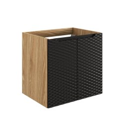Szafka pod umywalkę 60cm 2 drzwi Ocean Black