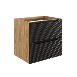 Szafka pod umywalkę 60cm 2 szuflady Ocean Black