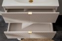 Szafka pod umywalkę VIVA CASHMERE 80cm 2 szuflady