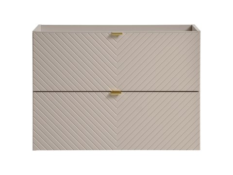 Szafka pod umywalkę VIVA CASHMERE 80cm 2 szuflady