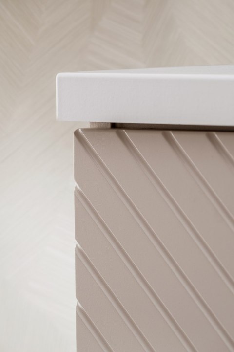 Szafka pod umywalkę VIVA CASHMERE 80cm 2 szuflady