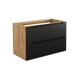Szafka pod umywalkę 90cm 2 Szuflady Luxor Black