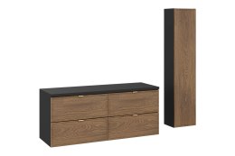 Zestaw meblowy 120cm z blatem i Szafką wysoką
