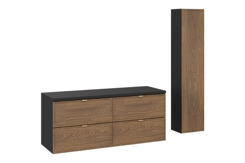 Zestaw meblowy 120cm z blatem i Szafką wysoką