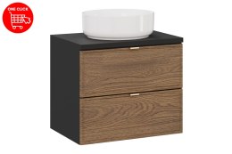 Zestaw meblowy 60cm z blatem i umywalką nablatową Maja