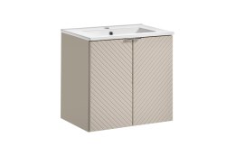 Zestaw meblowy Viva Cashmere, 60cm z umywalką meblową Dance