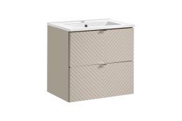 Zestaw meblowy Viva Cashmere, 60cm z umywalką meblową Dance