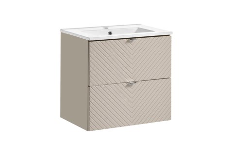 Zestaw meblowy Viva Cashmere, 60cm z umywalką meblową Dance